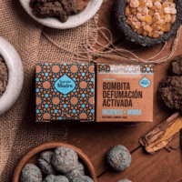 קטורת טבעית צמחים עגולה מור ולבונה<br> להגנה ואיזון