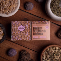 קטורת צמחים טבעית עגולה <br> בנזואין ולבונה